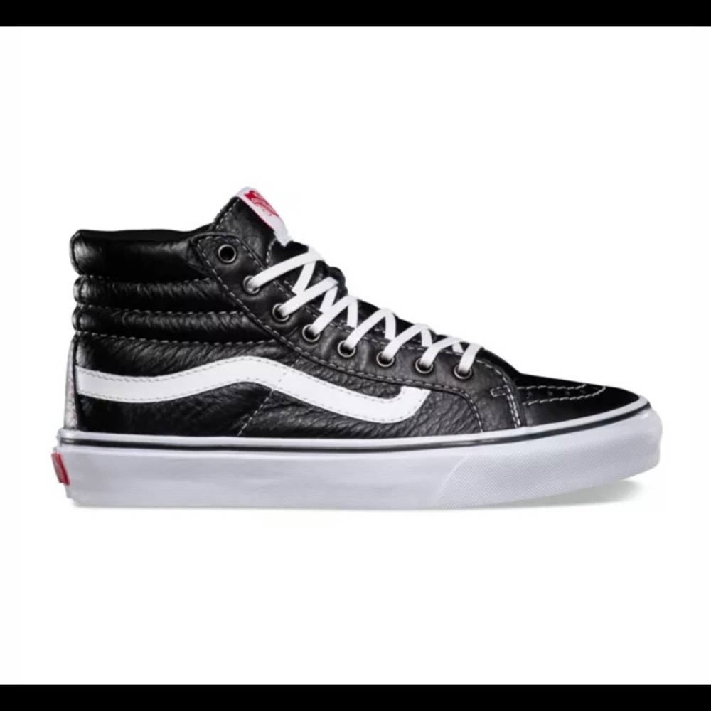 Leather Hightop Vans